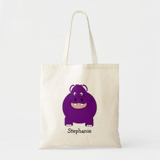 Flusspferd Design Personalisiert Tragetasche