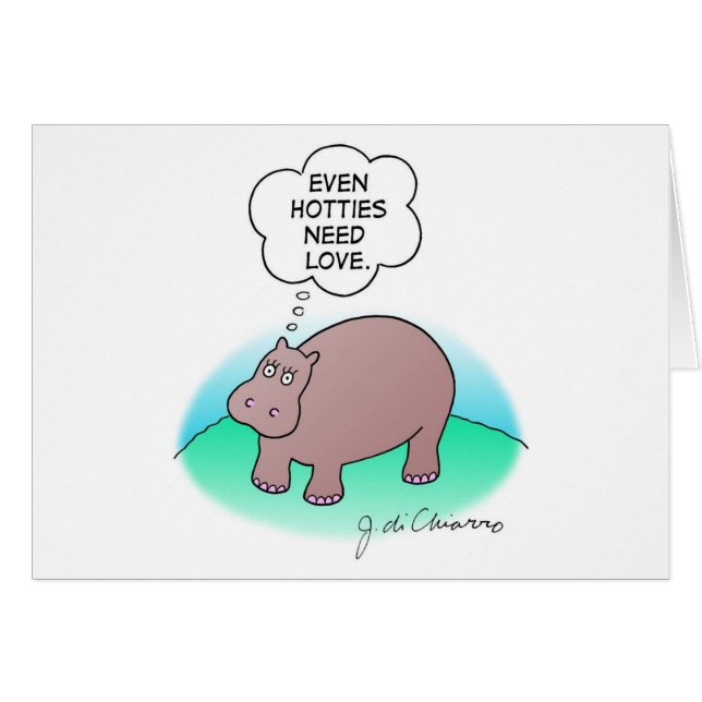 Flusspferd Hotty (Vorderseite (Horizontal))