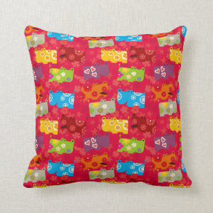 Flusspferd-Kissen Kissen