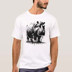 Flusspferd T-Shirt