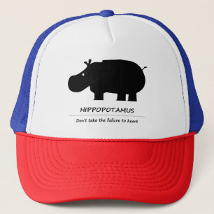 Flusspferd Truckerkappe