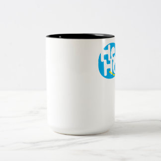 Flusspferd Zweifarbige Tasse