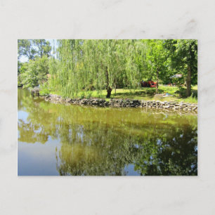 Flussreflektionen Postkarte
