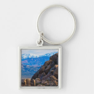 Flusssteine und Berge Schlüsselanhänger