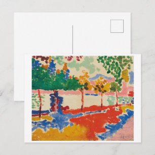 Flussufer Andre Derain Postkarte