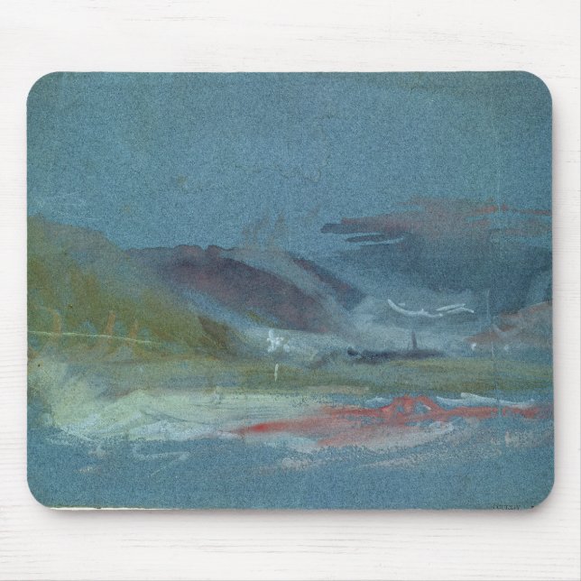 Flussufer, c.1830 mousepad (Vorne)