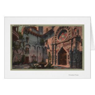 Flussufer, CA - Ansicht des Auftrag-Gasthaus-Hofes