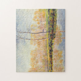 Flussufer des Epte bei Giverny Monet Frische Pasta Puzzle