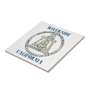 Flussufer, Kalifornien - ein Tribut Fliese