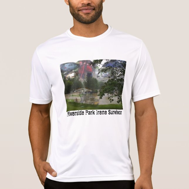 Flussufer-Park-Überlebend-Mikrofaser-T-Shirt T-Shirt (Vorderseite)