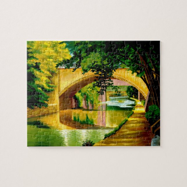 Flussufer-Puzzle Puzzle (Horizontal)