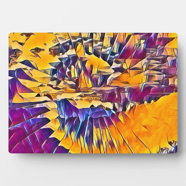 FLUSSWASSER FOTOPLATTE (Vorderseite)