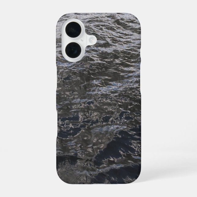 Flusswasser iPhone 16 Hülle (Rückseite)