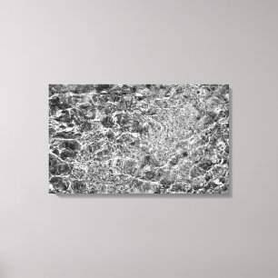 Flusswasser-Kräuselungen Leinwanddruck