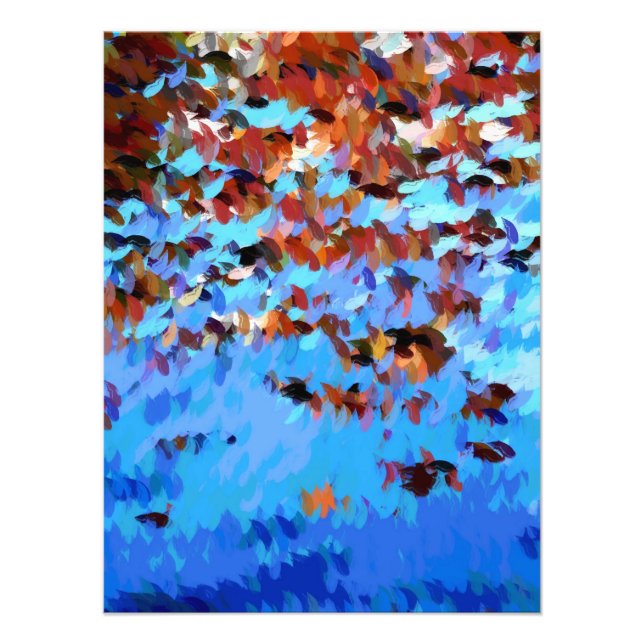 FLUSSWASSERBAUFLÄCHEN FOTODRUCK (Vorne)