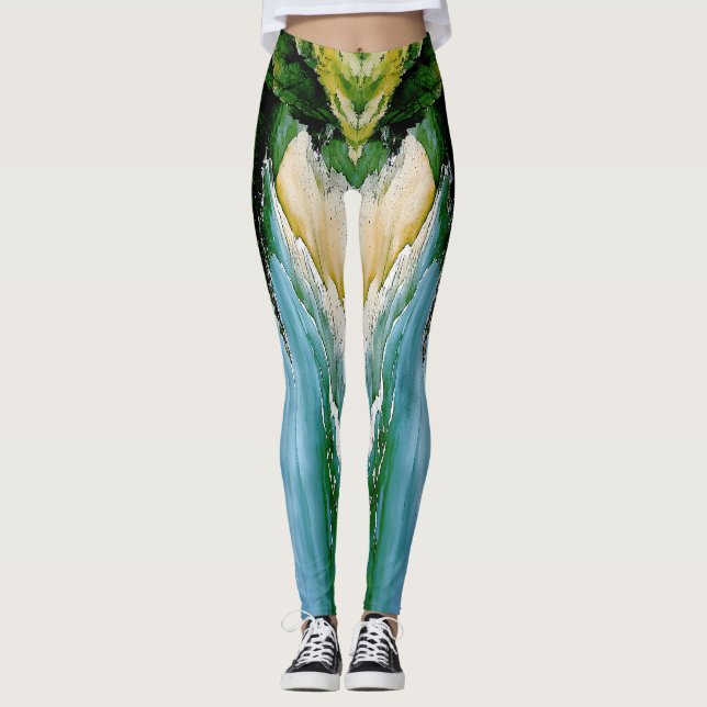 Flüster der Keltischen See Leggings (Vorderseite)