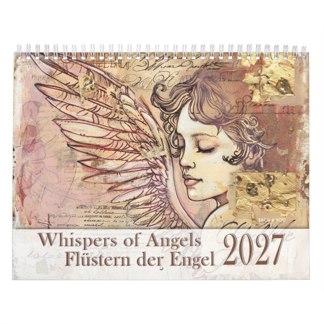 Flüster von Engeln - Flüstern der Engel 2026 Kalender (Titelbild)