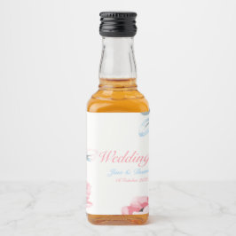 Flüstergarten Alkoholflaschenetikett