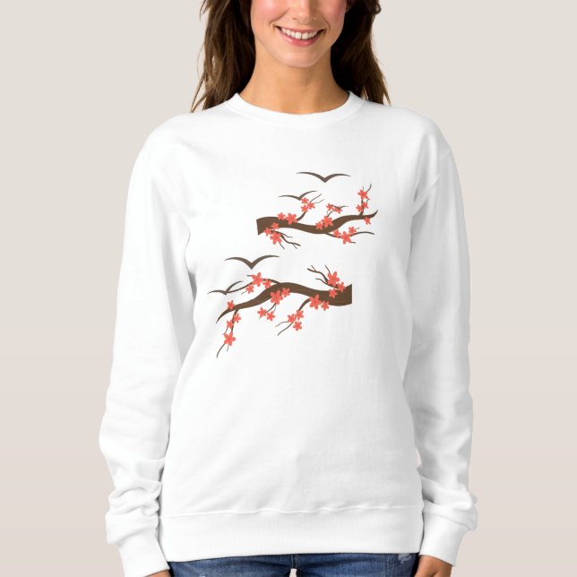 FLÜSTERGERÄUSCHE DER NATUR SWEATSHIRT (Vorderseite)