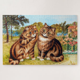 Flüsterkatze, Louis Wain Puzzle