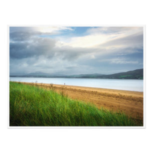 Flüstern am Sand: Historischer Strand von Rathmull Fotodruck