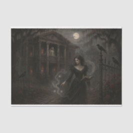 Flüstern am Tor Seidenpapier