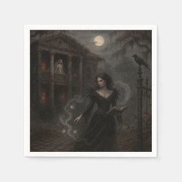 Flüstern am Tor Serviette