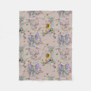 Flüstern aus Forrest Baby Fleece Blanket
