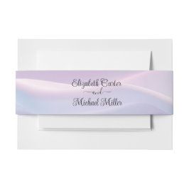 Flüstern aus Seide: Träume pastellfarbene Wellen R Einladungsbanderole