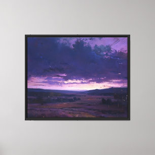 flüstern bei Dämmerung Leinwanddruck