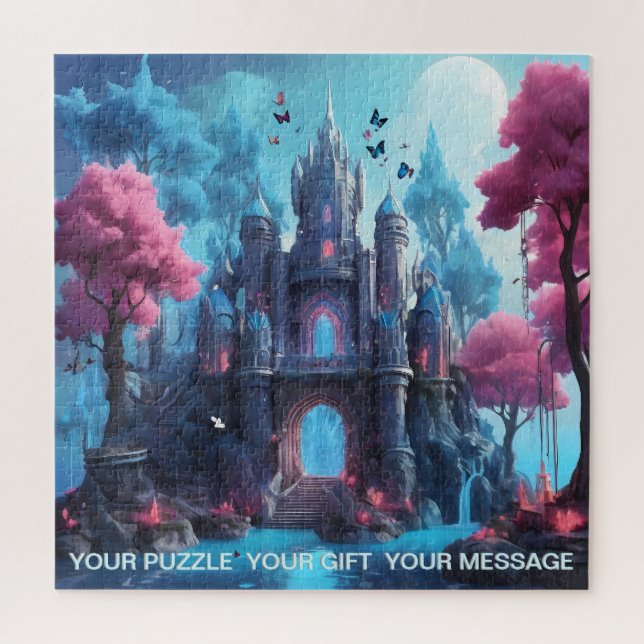 Flüstern der Burg Monlit Puzzle (Vertikal)