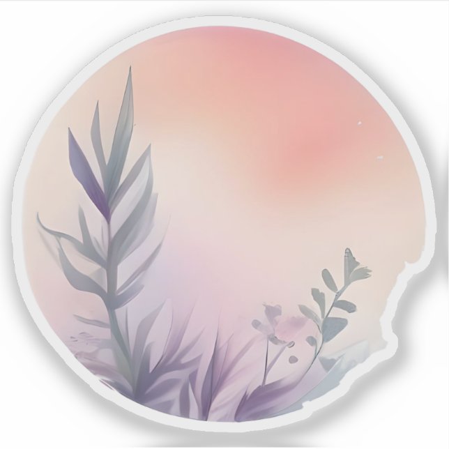 Flüstern der Dämmerung Aufkleber (Vorderseite)