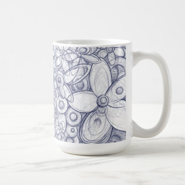 Flüstern der Ewigkeit Kaffeetasse (Rechts)