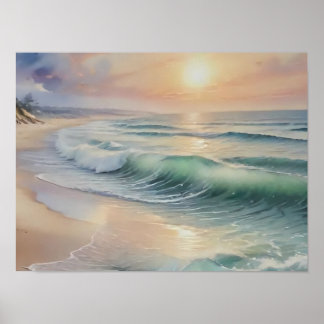 "Flüstern der Flut" Poster