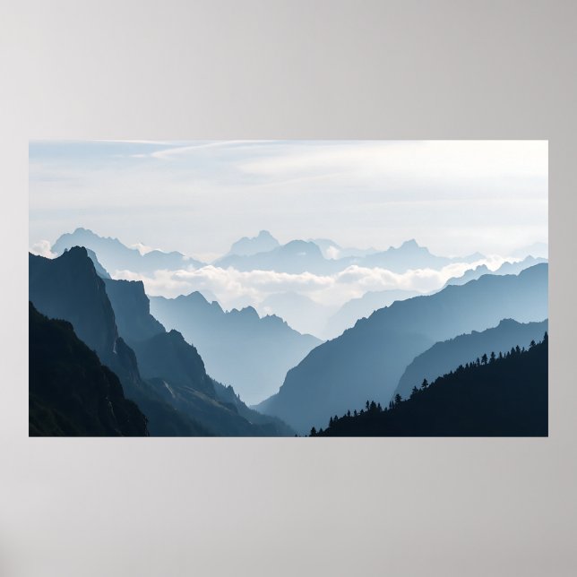 Flüstern der Fogbound Peaks Poster (Vorne)