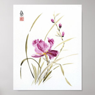 Flüstern der Iris Poster