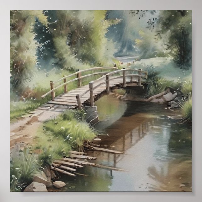 Flüstern der Landbrücke Poster (Vorne)