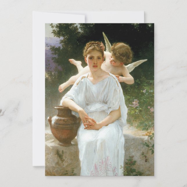 Flüstern der Liebe, Erste Reverie von Bouguereau (Vorderseite)