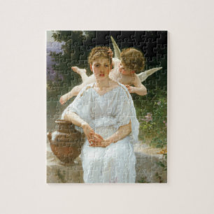 Flüstern der Liebe, Erste Reverie von Bouguereau Puzzle