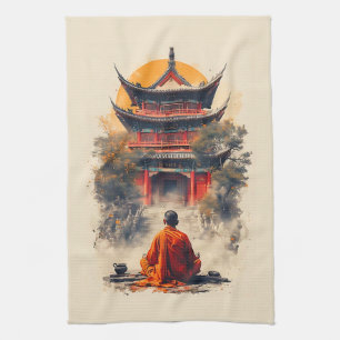 Flüstern der Pagode Geschirrtuch