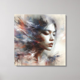 Flüstern der Stille: Eine Vision der Gnade Leinwanddruck