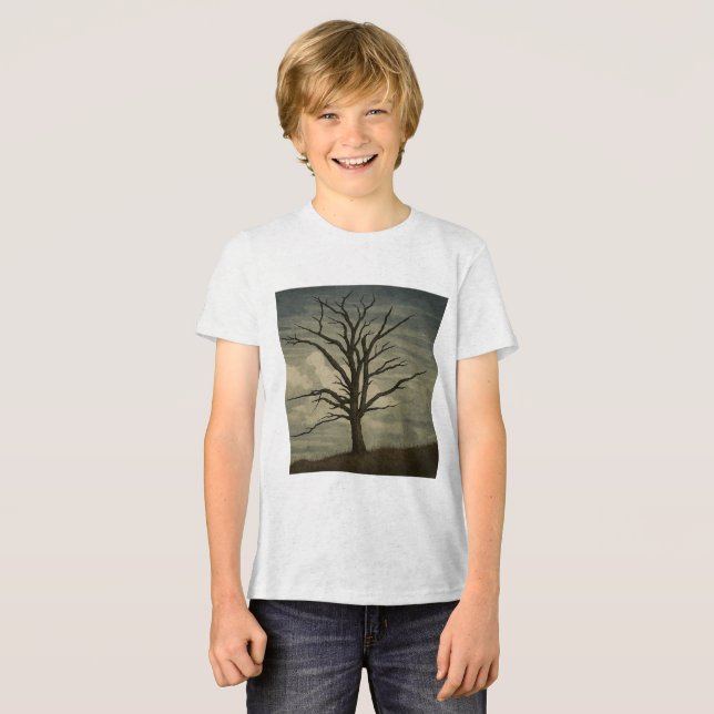 Flüstern der Withered Tri-Blend Shirt (Vorderseite voll)