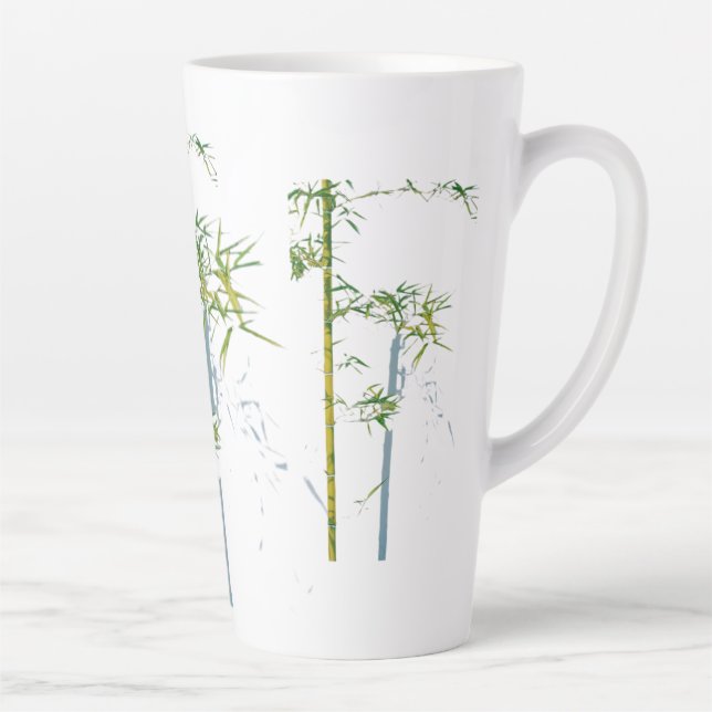 Flüstern des Bambus, Gebrochener Wuchs, Stille Stä Milchtasse (Rechts)