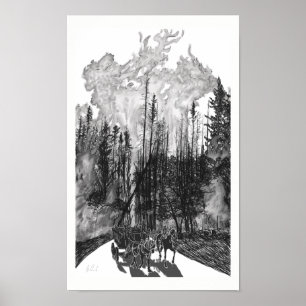 Flüstern des Himmels 2-9 - Flucht vor dem Lager Poster