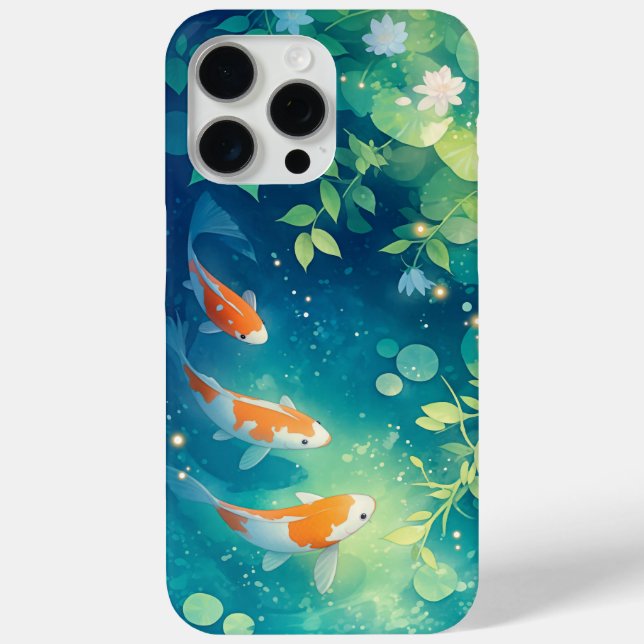 Flüstern des Koi-Teiches Case-Mate iPhone Hülle (Rückseite)