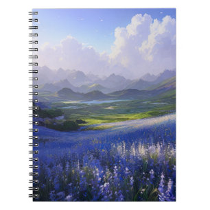 Flüstern des Lila Tals Notizblock