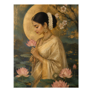 Flüstern des Lotus Fotodruck