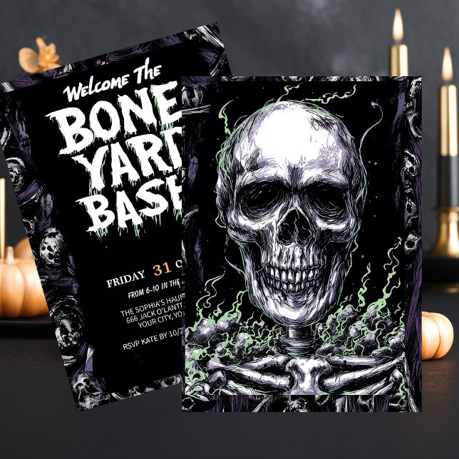 Flüstern des öminischen Schädels Einladung (Von Creator hochgeladen)