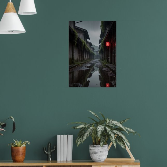 Flüstern des vergessenen Edo Poster (Wohnzimmer 1)