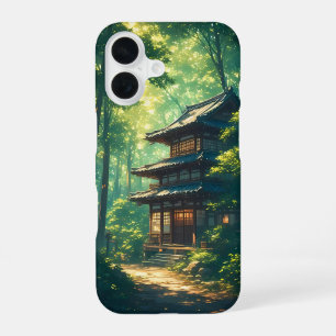 Flüstern des Waldes: Ein verstecktes japanisches R iPhone 16 Hülle